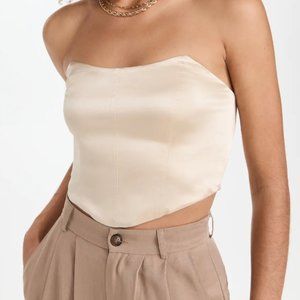 Reformaton Maia Silk Top